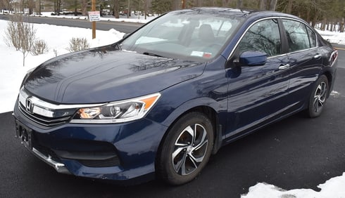 2017 HONDA ACCORD 4 DOOR SEDAN, 68,158 MILES