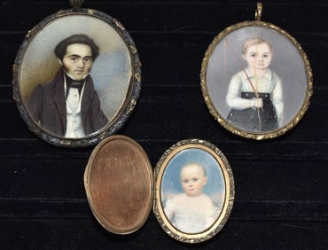 LOT (3) W/C MINIATURES INCL. LITTLE BABY ALICH