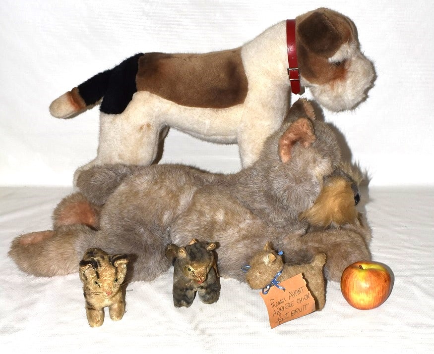 LOT ASSORTED STEIFF ANIMALS, C. 1950/60'S - 2