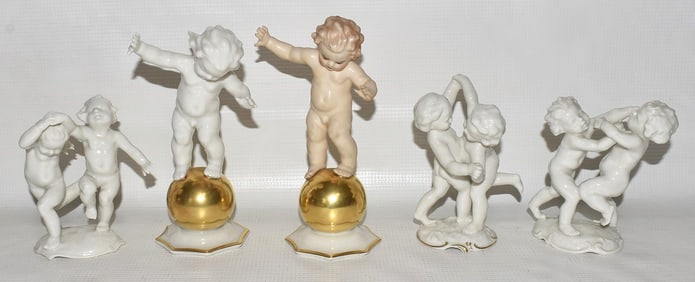 LOT (5) HUTSCHENREUTHER CHILDREN