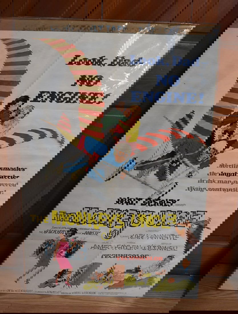 VINT. MOVIE POSTERS INCL. "ARABESQUE" SOPHIA LOREN, - 5