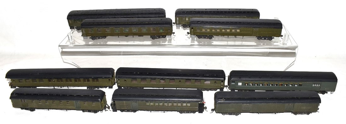 10 ASST H.O. TRAINS INCL. 9 DENVER & RIO GRANDE WESTERN (1 of 11)