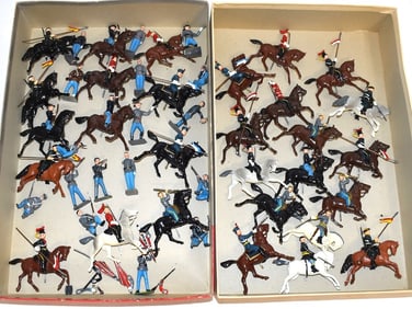 LOT ASSORTED H/P LITTLE BRITAIN CIVIL WAR FIGURES