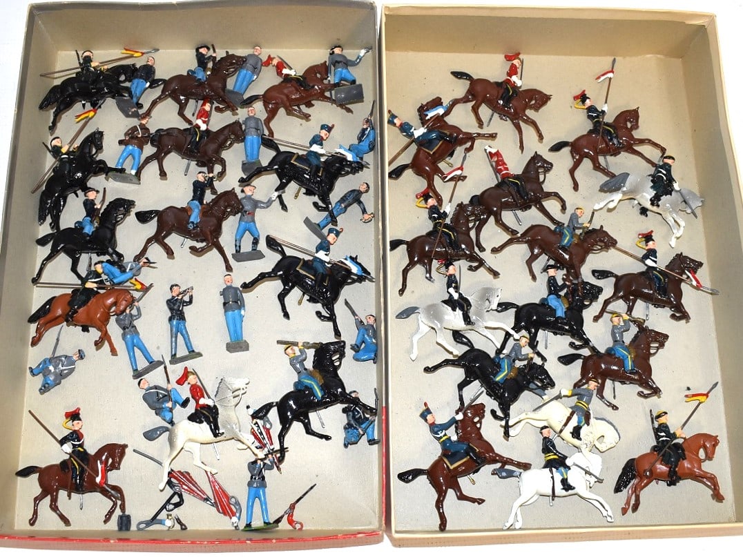 LOT ASSORTED H/P LITTLE BRITAIN CIVIL WAR FIGURES (1 of 5)