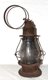 EARLY NEW YORK, LAKE ERIE & WESTERN RAILROAD LANTERN