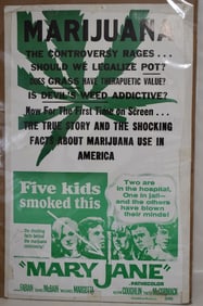 MOVIE LOBBY CARD MARY JANE SHOCKING FACTS MARIJUANA