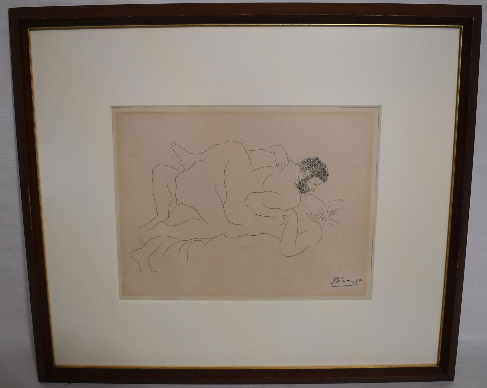 ETCHING, PICASSO, PLATE 9" X 12": ETCHING, PICASSO, PLATE 9" X 12"