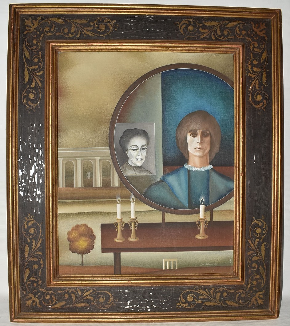 O/C SELF REFLECTION, SIGNED LGOR CALANIN '76 (1 of 8)