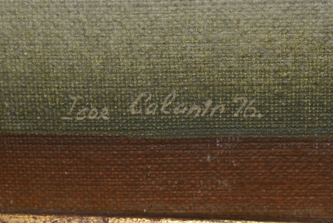 O/C SELF REFLECTION, SIGNED LGOR CALANIN '76 - 2