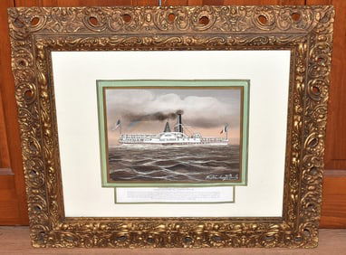 W/C MAYFLOWER SIGNED KRISTINA AUGUSTINA NEMETHY