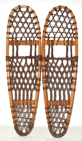 PR. VINTAGE SNOW SHOES, S/SAFESPORT COL. 19/20TH C.