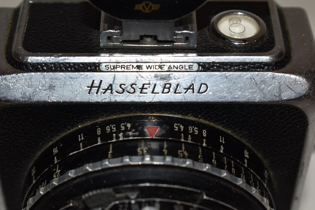 (2) HASSELBLAD 225 SQUARE FORMAT CAMERAS, (1) NO BACK - 9