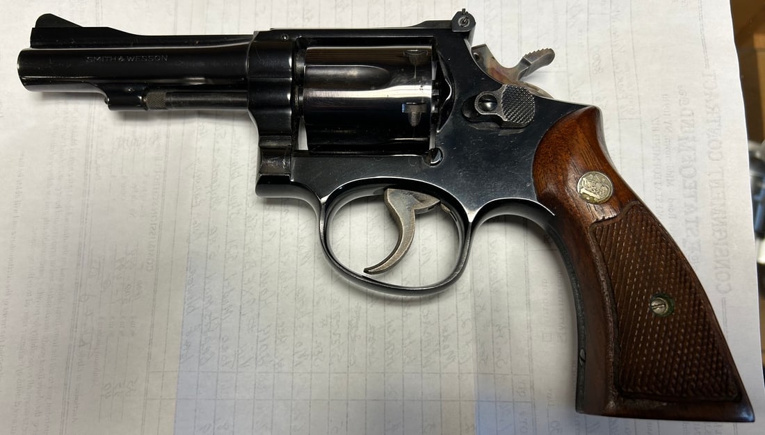 SMITH & WESSON 38 CAL. SPECIAL CTG REVOLVER (1 of 10)