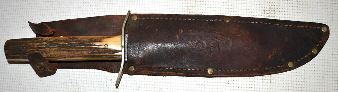 VINTAGE ORIGINAL BOWIE KNIFE, SER. #164, GERMANY, 1930 (1 of 5)