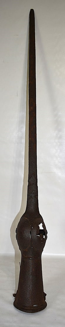 RENAISSANCE FORGED IRON HAND-HELD SWORD/ARMOR (1 of 7)