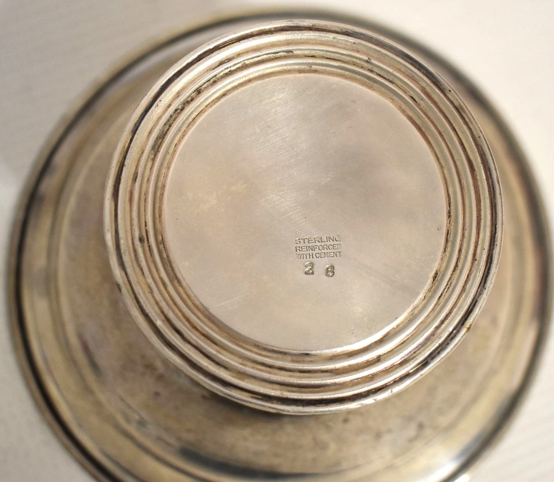 LOT ASSORTED STERLING INCLUDES COMPOTES, ETC. 20TH C. - 5