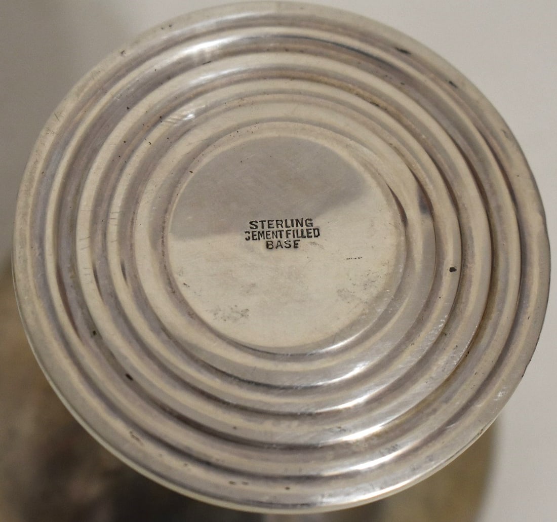 LOT ASSORTED STERLING INCLUDES COMPOTES, ETC. 20TH C. - 7