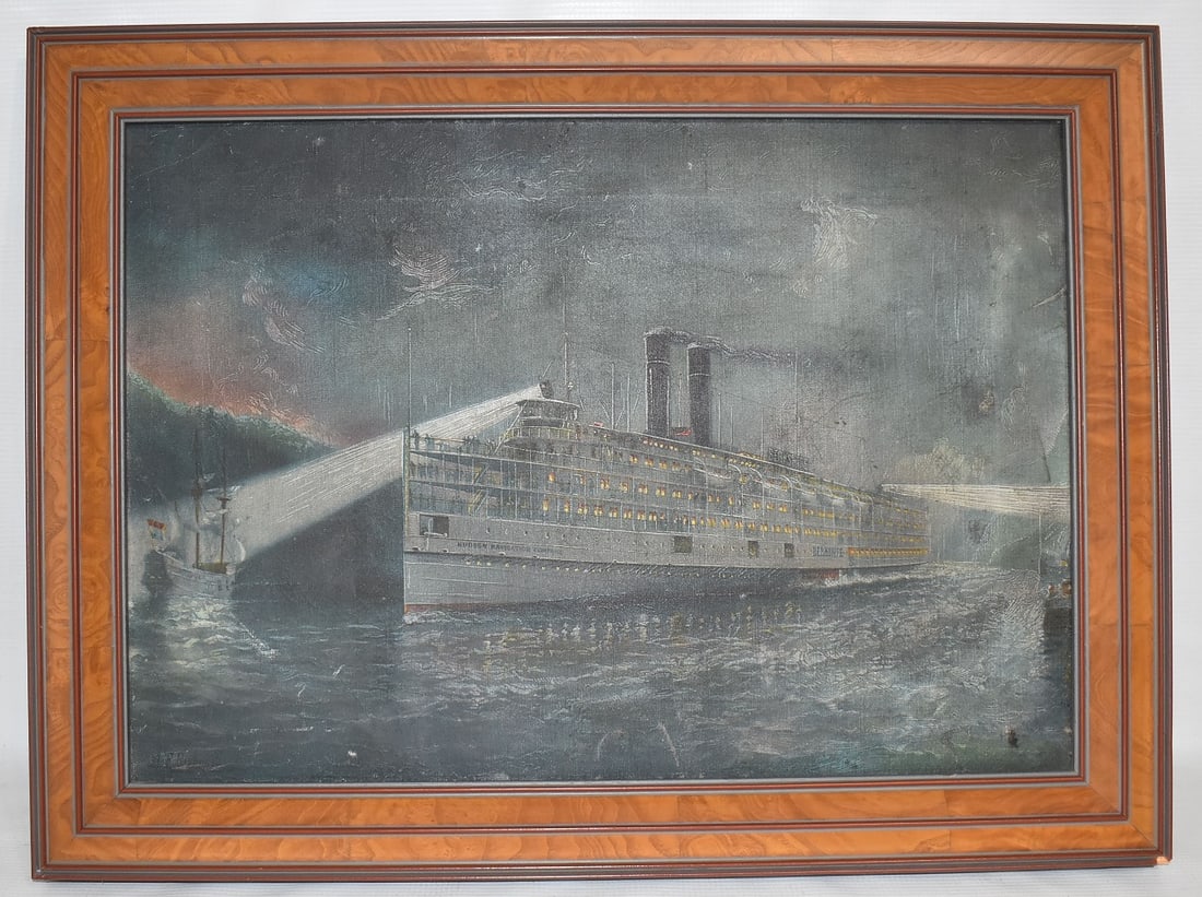 PRINT/CANVAS HUDSON NAVIGATION COMPANY "THE BERKSHIRE" (1 of 7)