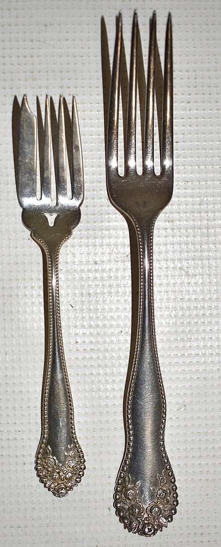 GORHAM STERLING FLATWARE LANCASTER PATTERN SERVICE - 3