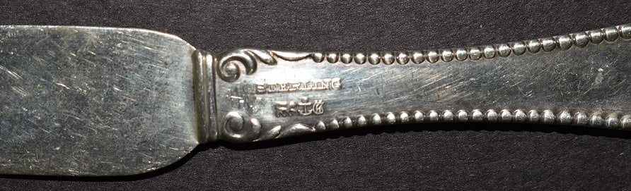 GORHAM STERLING FLATWARE LANCASTER PATTERN SERVICE - 5