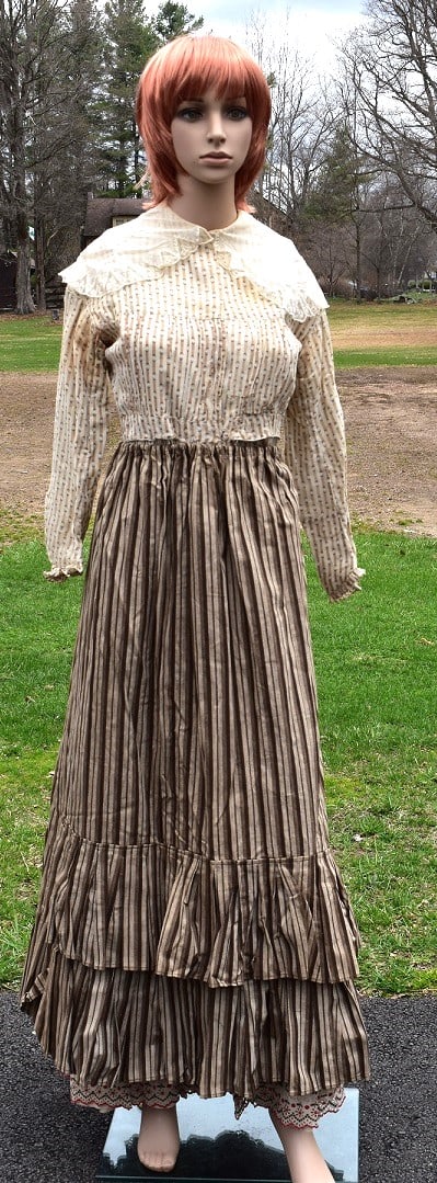 LOT (3) WOMAN'S DAY DRESS/SKIRTS, C. 1880/90 (1 of 16)