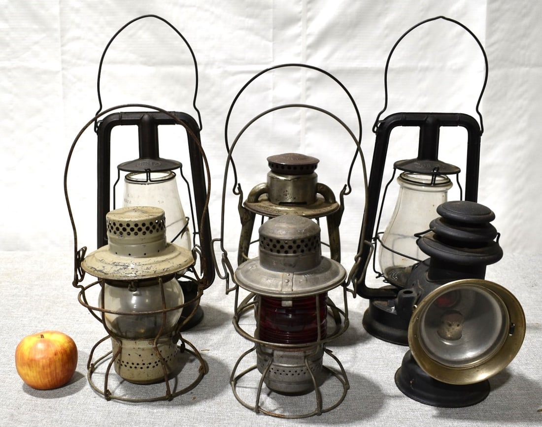LOT (7) ASSORTED LANTERNS - 2