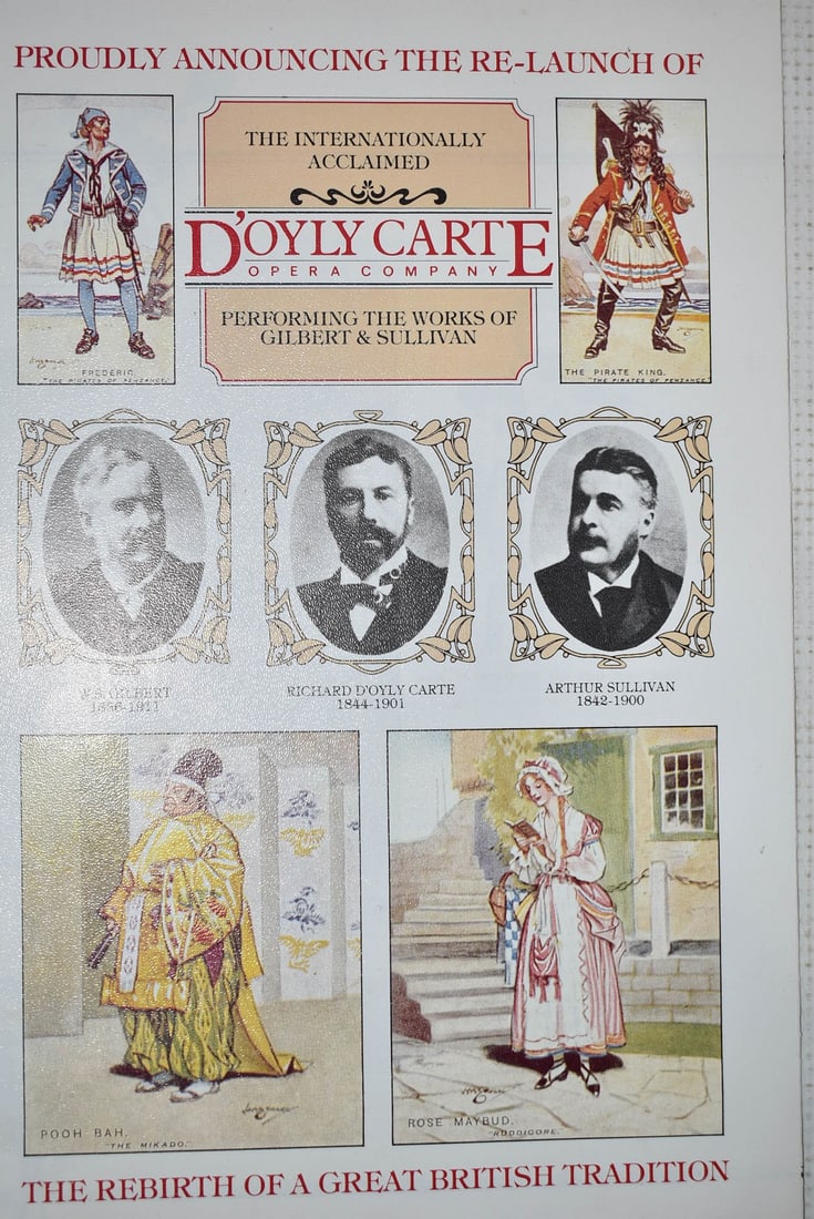 WILLIAM GILBERT (GILBERT & SULLIVAN) W/ALS - 12