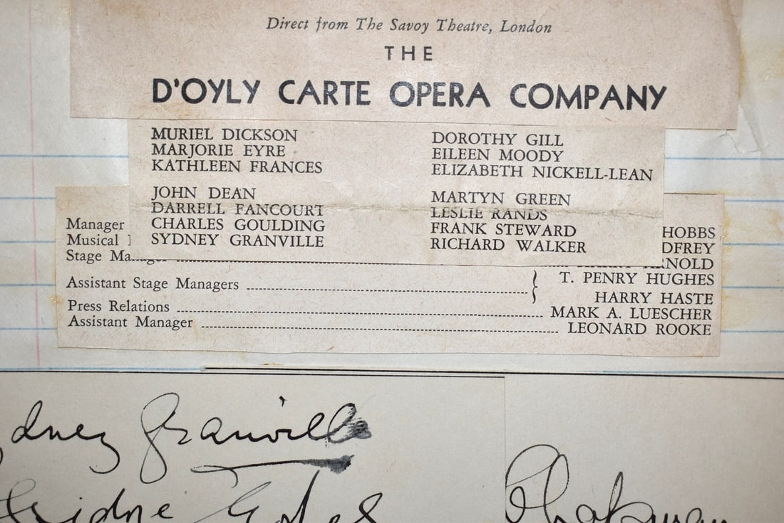 WILLIAM GILBERT (GILBERT & SULLIVAN) W/ALS - 8