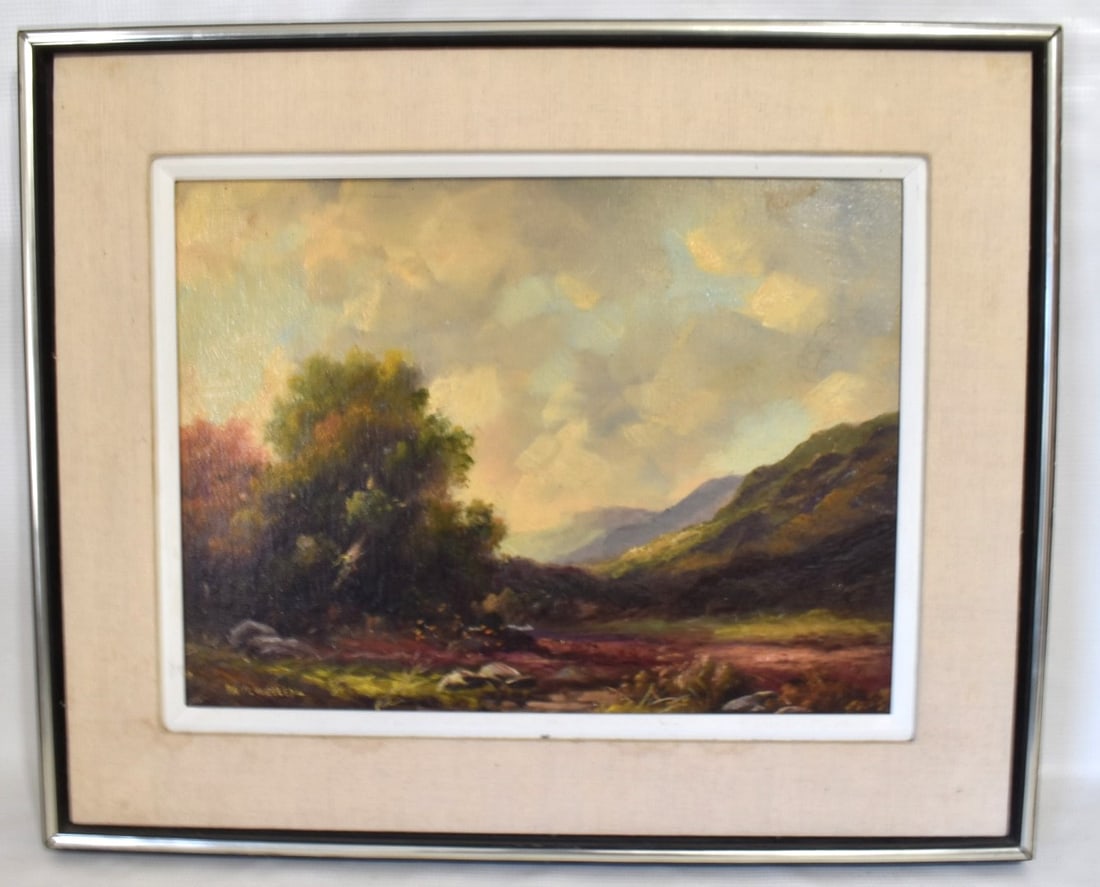 O/C/B WOODSTOCK LANDSCAPE SIGNED PAUL WESLEY (1 of 5)