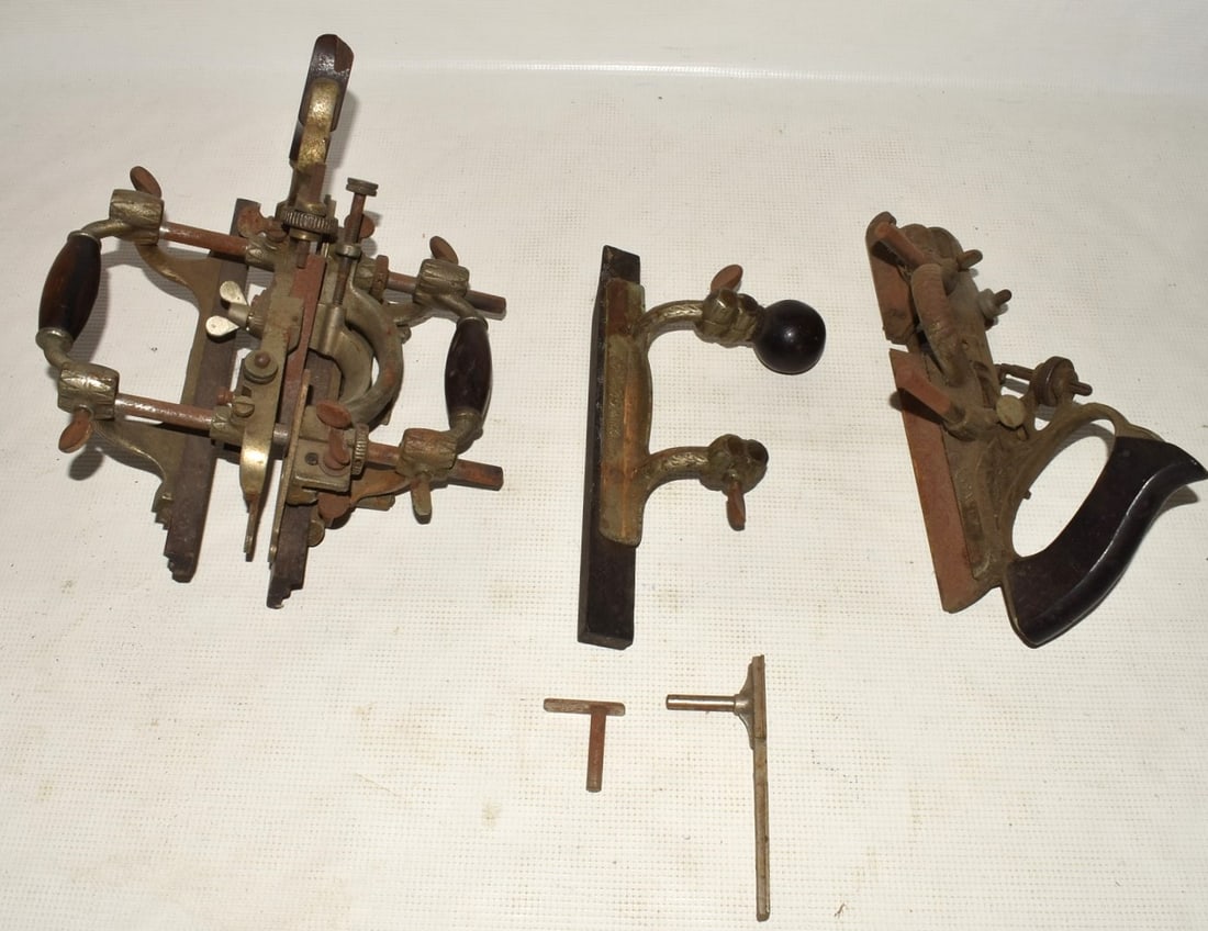 LOT (2) STANLEY ROSEWOOD PLANES INCL. #45 & 55 (1 of 13)