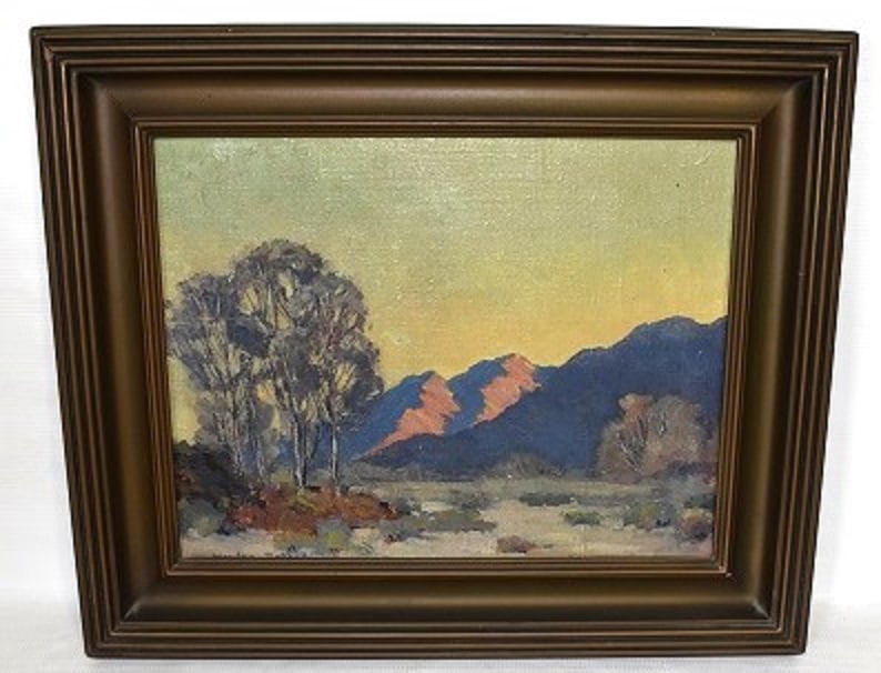O/B CAL. LANDSCAPE (REDLANDS) SIGNED WARDEN BETHELL (1 of 8)