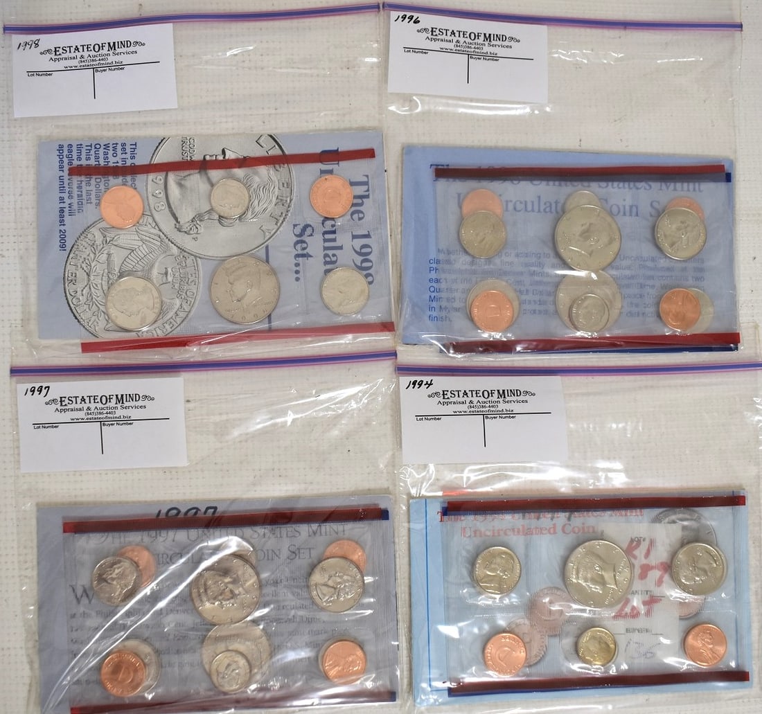 LOT ASSORTED U.S. MINT SETS - 10