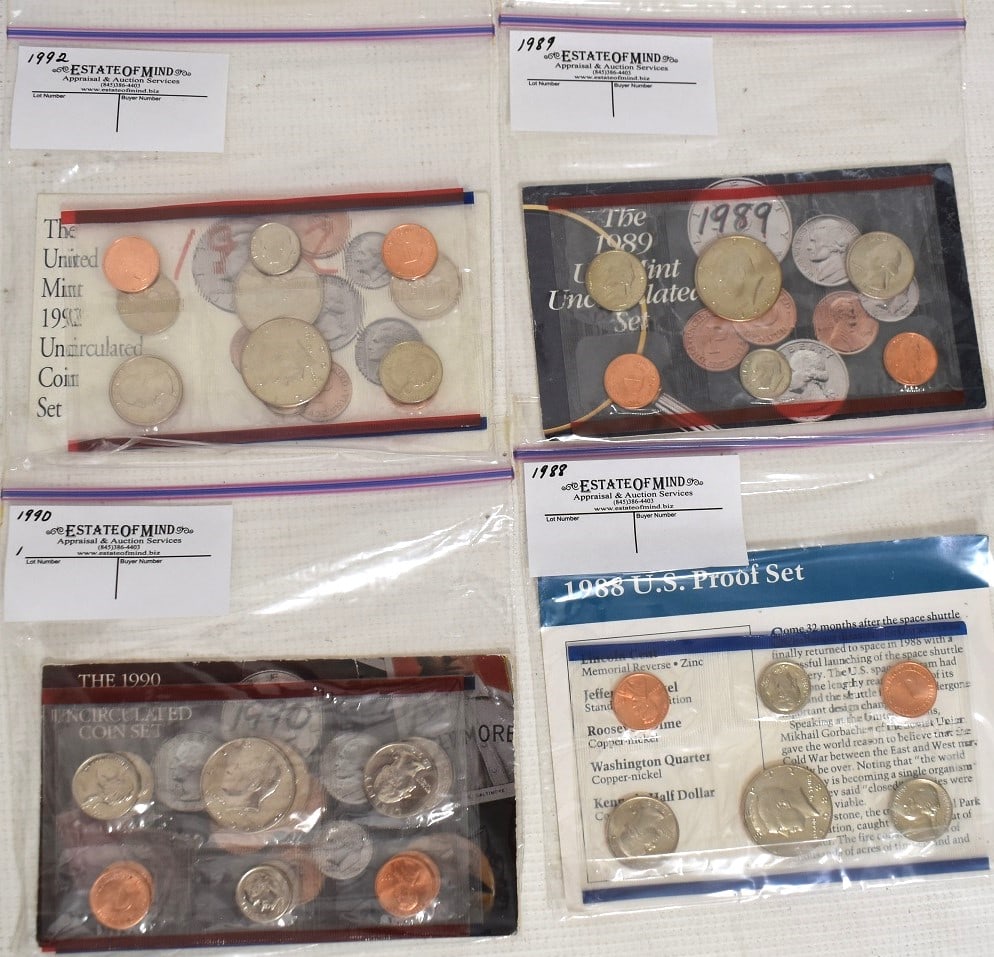 LOT ASSORTED U.S. MINT SETS - 9