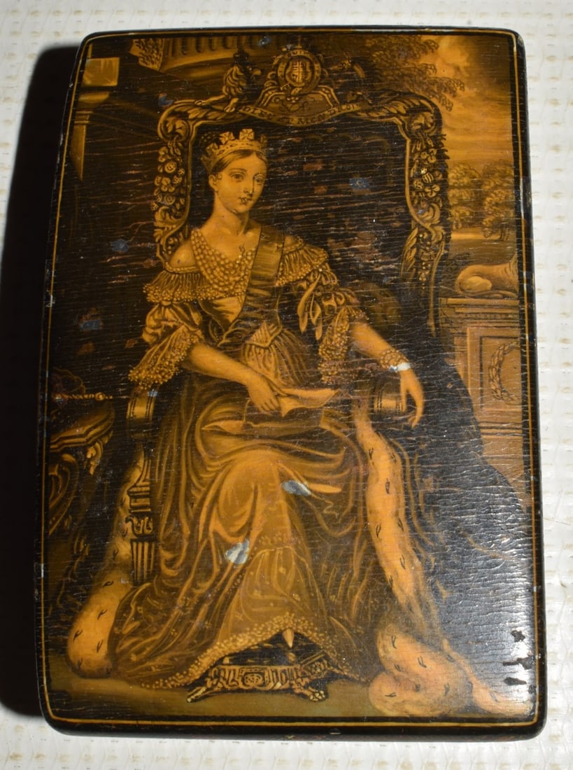 LOT (5) EARLY SNUFF BOXES, 19TH C. - 3