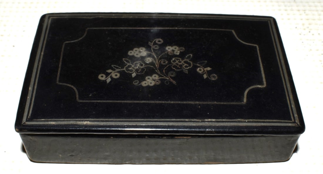 LOT (5) EARLY SNUFF BOXES, 19TH C. - 6