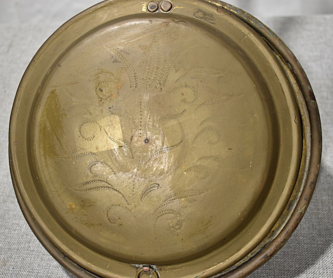 BRASS BED WARMER, H. 41" - 3