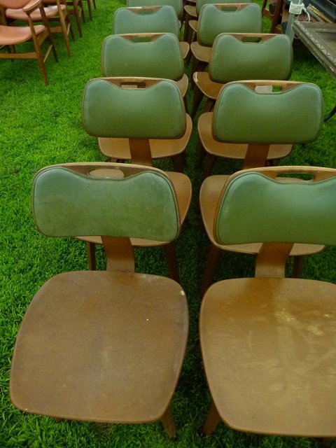 Lot (8) Thonet Mid Century Modern Chairs c. 1950/60: 8 Thonet Mid Century Modern Chairs