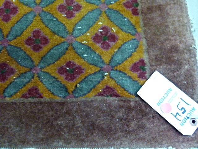 ART DECO CHINESE NICHOLS CARPET C. 1910 (1 of 8)