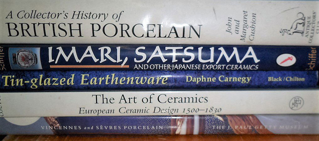 LOT (5) VOLUMES PORCELAIN INCL. BRITISH PORCELAIN, (1 of 1)