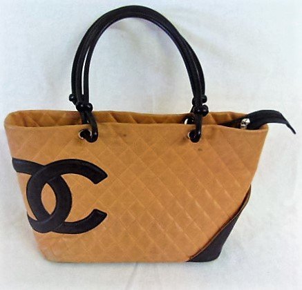 VINTAGE CHANEL TOTE/"GRAND SHOPPING" HANDBAG (1 of 8)