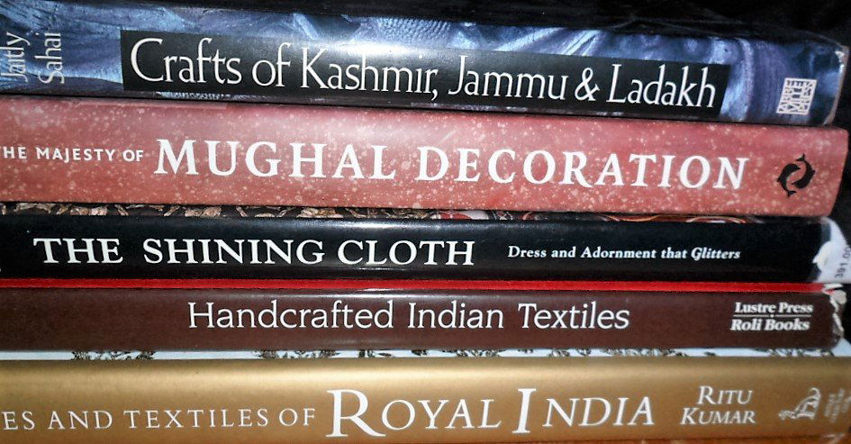 LOT (5) VOLUMES TEXTILE REFERENCE INCL. CRAFTS OF (1 of 1)