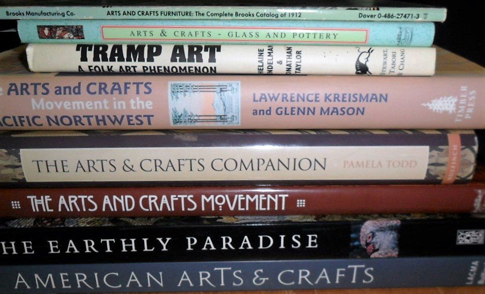 LOT (8) VOLUMES ARTS & CRAFTS INCL. A & C MOVEMENT (1 of 1)