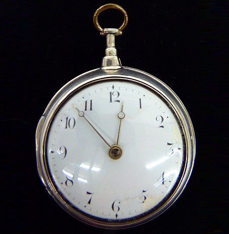 R. ROBERTS ENGLISH/LONDON STERLING PEAR CASE POCKET (1 of 2)