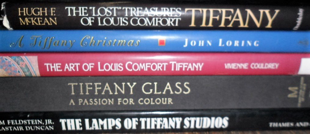 LOT (5) VOLUMES TIFFANY INCL. THE LOST TREASURES, (1 of 1)