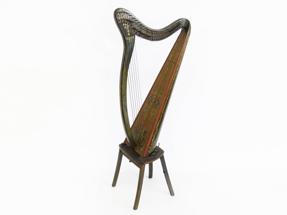CLARK IRISH HARP CLARK HARP MFG. CO. SYRACUSE NY C. (1 of 7)