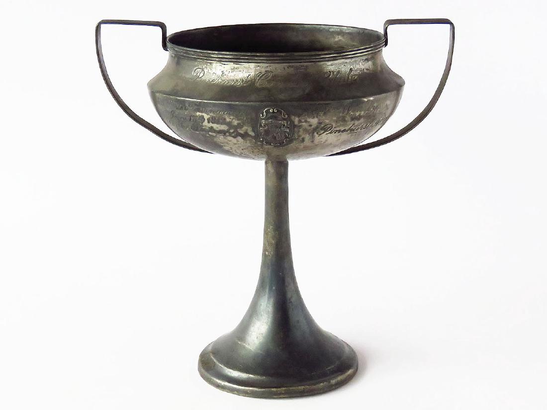 ALVIN STERLING GOLF TROPHY PINEHURST N.C. JAN. 13 C.: H. 8 1/2" 12.6 OZ.