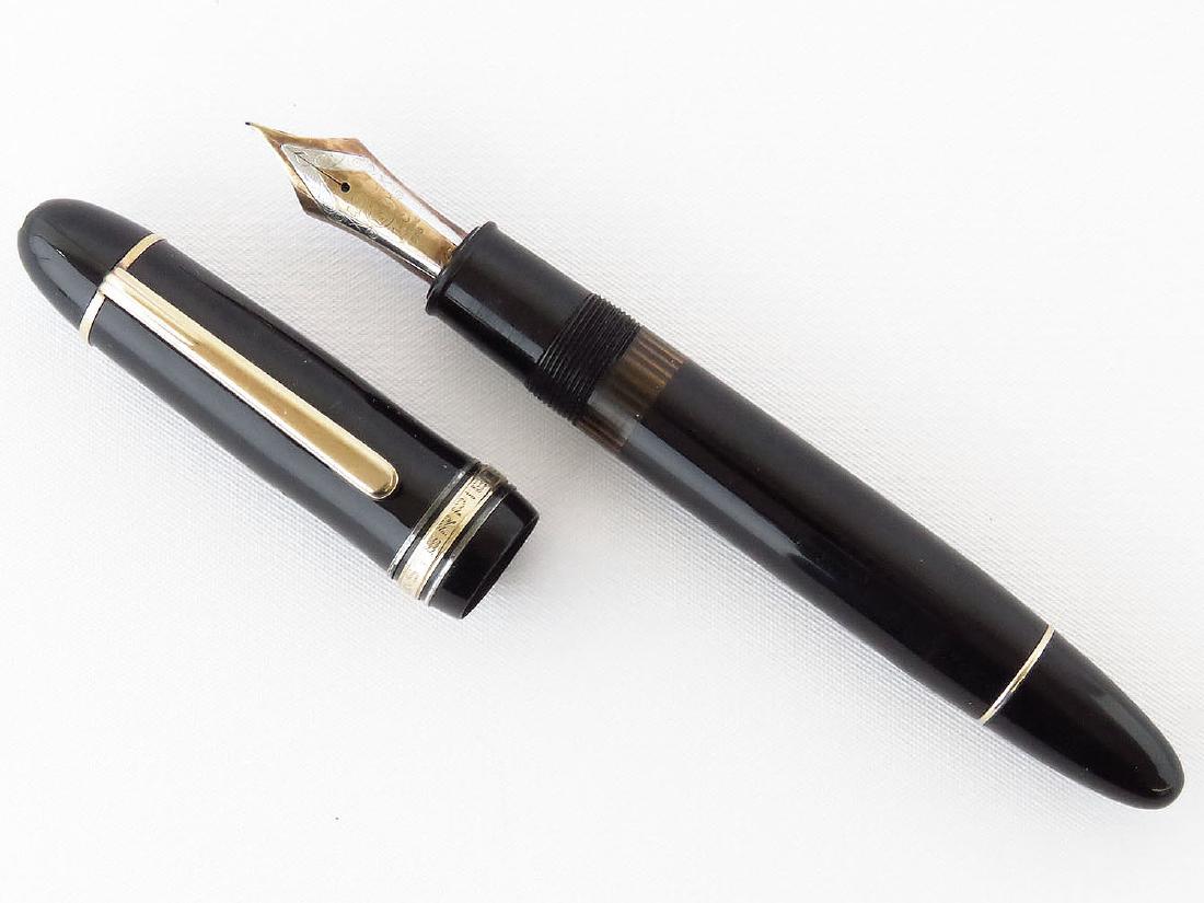FINE MONTBLANC MASTERPIECE FOUNTAIN PEN 4810 14KT NIB: FINE MONTBLANC MASTERPIECE FOUNTAIN PEN W/ 4810 14KT NIB IMPRESSED #149