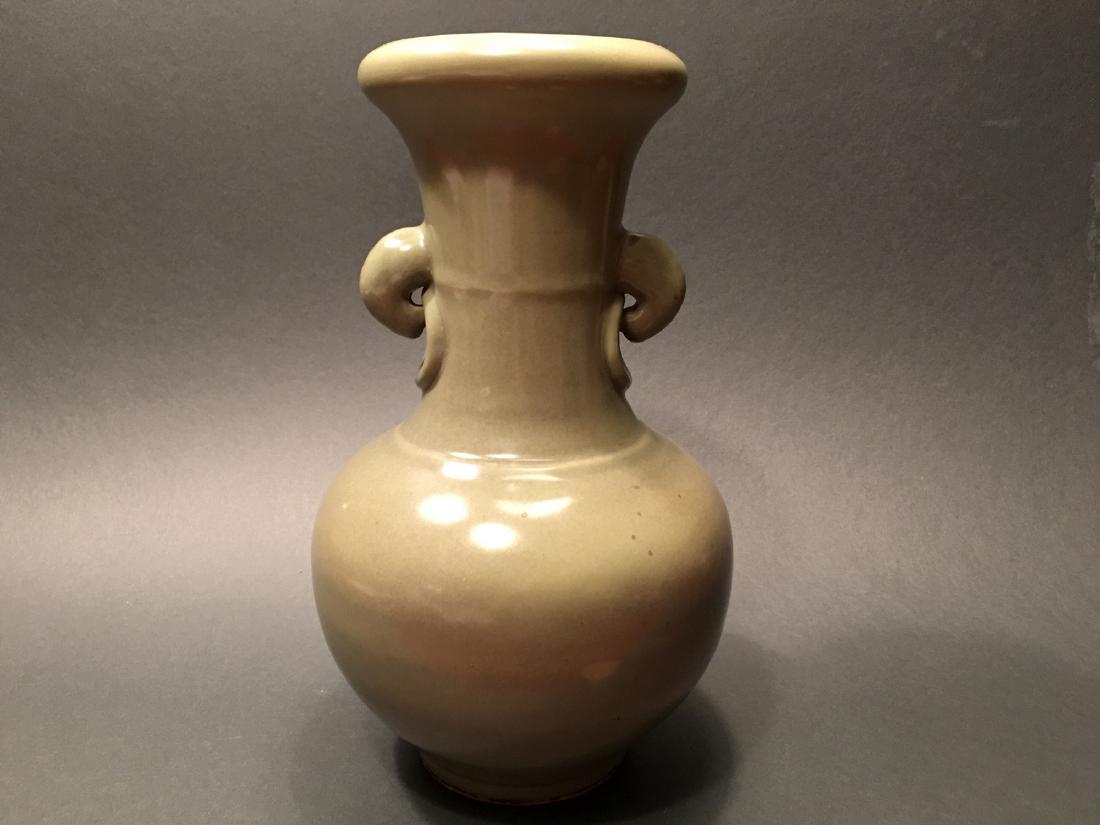 ANTIQUE Chinese Longquan Celadon Vase, Ming. 12" high (1 of 9)