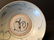 ANTIQUE Chinese Blue and White Stoneware Plate, Ming - 4