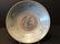 ANTIQUE Chinese Blue and White Stoneware Plate, Ming
